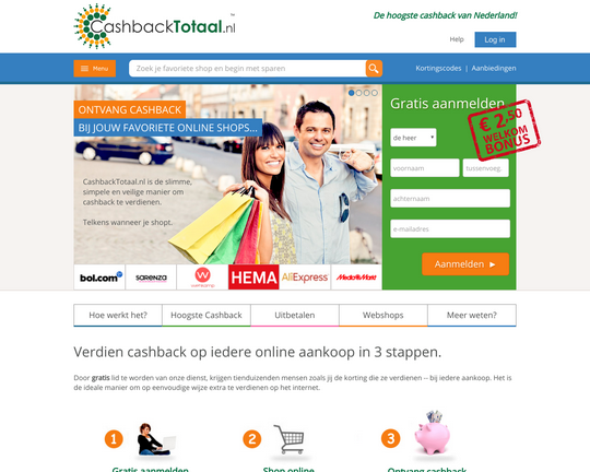 Cash Back Totaal Logo