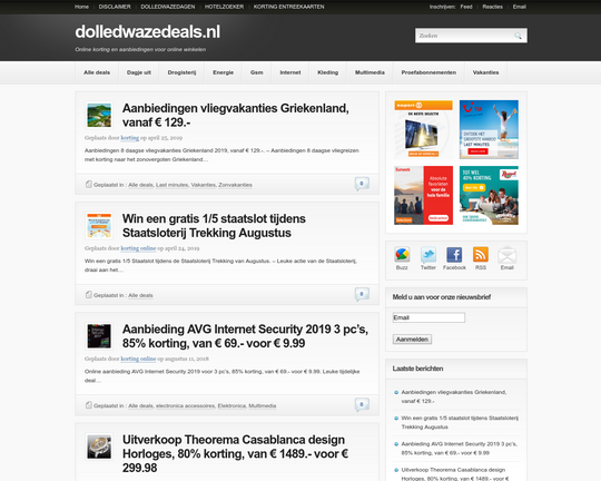 Dolledwazedeals.nl Logo